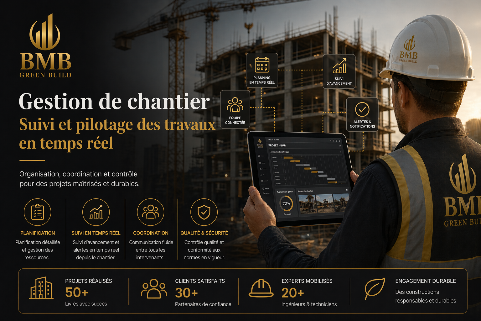Gestion de chantier BMB Green Build